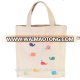 Manufactures tote cotton bag with custom logo